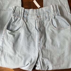 Madewell Paperbag Classic Straight Jeans